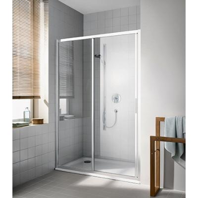 Ensemble Parois de douche Porte coulissante + panneau latéral Modèle CADA XS 120X80